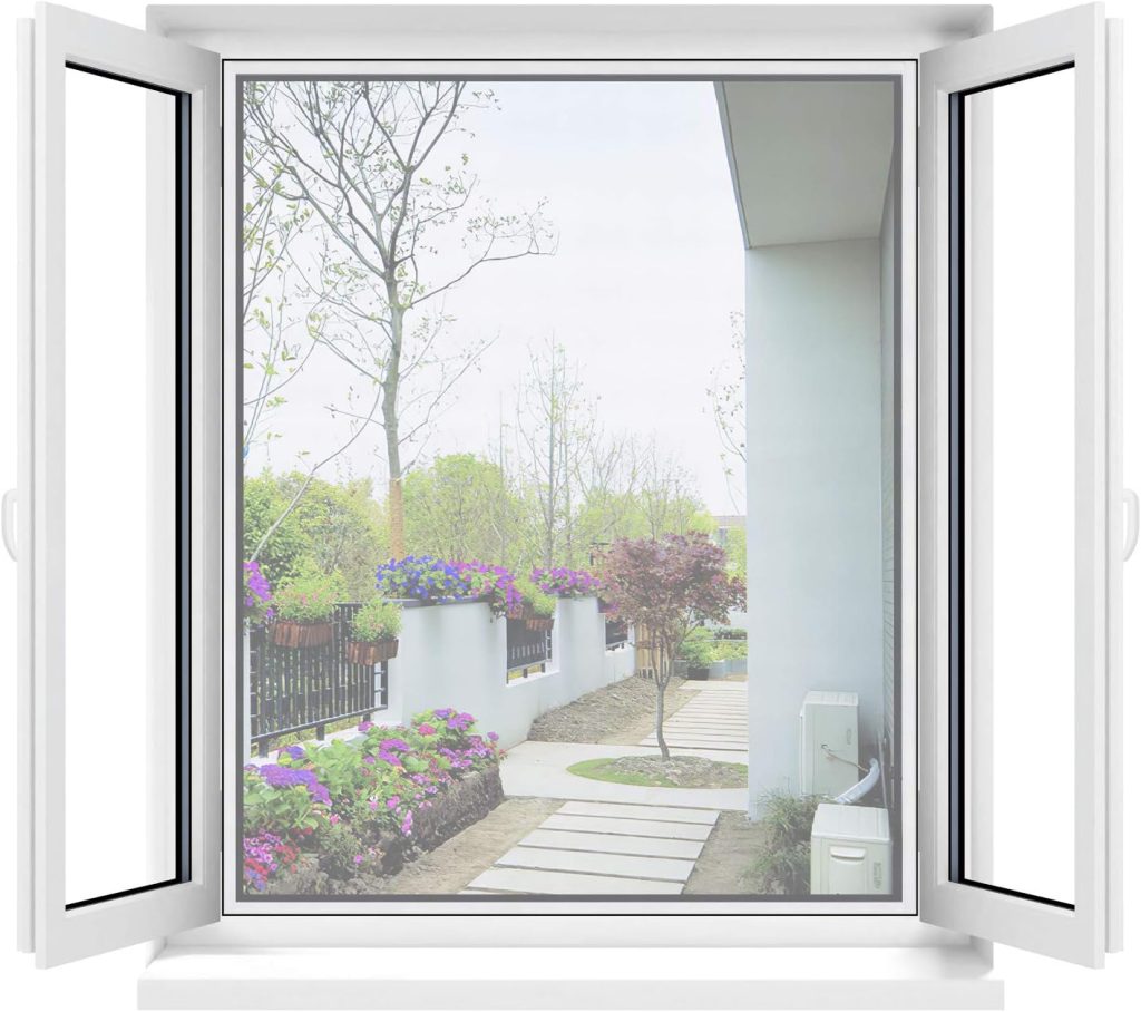 Mosquito net for casement window, Mosquitera Ventana abatible 3