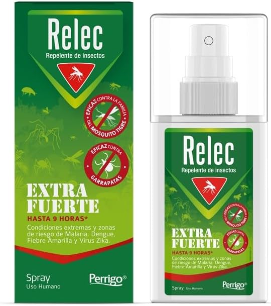 Extra Fuerte Spray Antimosquitos, Repelente de Mosquitos, Eficaz Contra El Mosquito Tigre, Eficacia y Protección Contra las Picaduras de Mosquitos en Condiciones Extremas y Zonas Tropicales. Extra Strong Mosquito Spray, Mosquito Repellent, Effective Against Tiger Mosquitoes, Effectiveness and Protection Against Mosquito Bites in Extreme Conditions and Tropical Areas