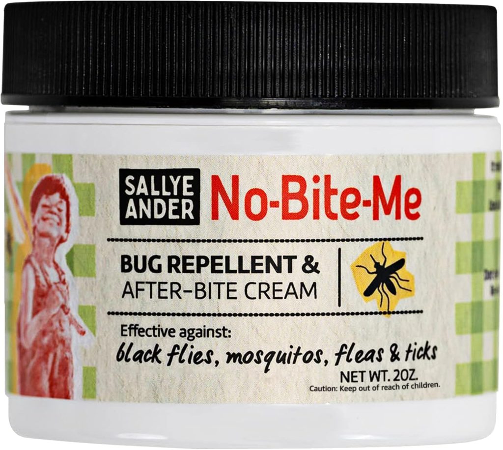 All Natural Bug and Insect Repellent, Anti Itch Cream, Safe for Kids and Infants, Repels Mosquitoes, Black Flies, Fleas, and Ticks. Repelente de insectos y bichos totalmente natural, crema antipicazón, seguro para niños y bebés, repele mosquitos, moscas negras, pulgas y garrapatas