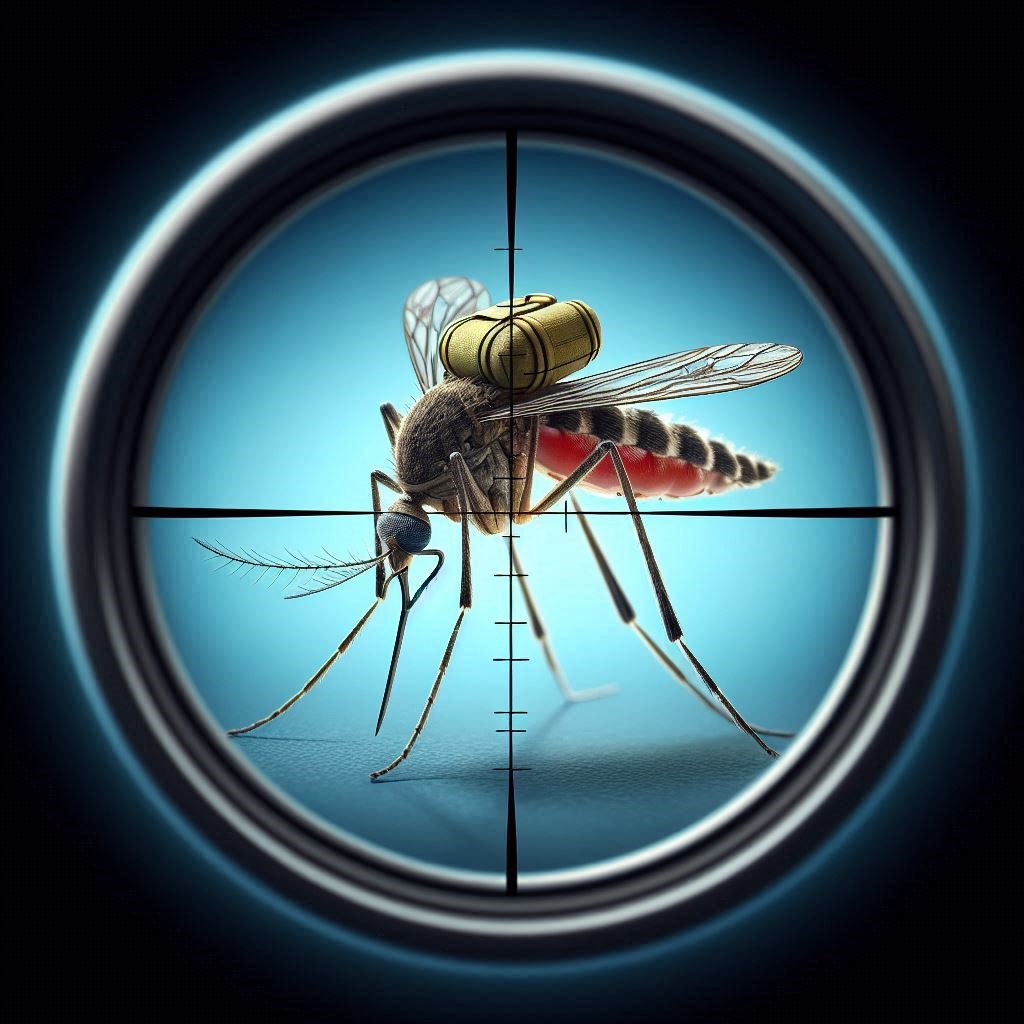 Logo AntiMosquitoPro, Los tenemos en la mira. Somos la mejor web de artículos antmosquitos.